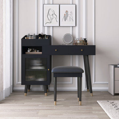 MODERN MAKEUP VANITY DESK WITH DRAWERS