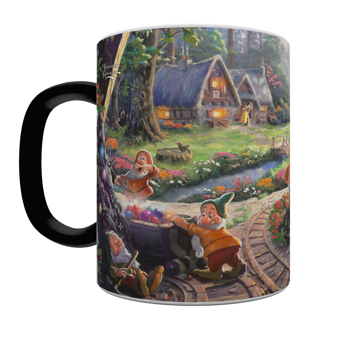 Snow White and the Seven Dwarfs Morphing Mugs Heat-Changing Drinkware - 11oz Morphing Mugs