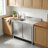 Cabinet Sink - Single Bowl Free Standing Kitchen Sink For Kitchen Farmhouse, Bathroom, Bar, Laundry Room (39 Inch)