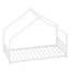 Structure de lit simple avec éclairage à DEL, toit en fer blanc, support de 350 lb, toit et lumières à conception basse et au sol, construction, 78,5 po de long, assemblage simple-1858979463-1858979462