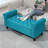 Storage Ottoman Bench, Upholstered End Of Bed Bench With Rolled Arms, Wood Legs, Button Tufted Storage Bench With Safety Hinges For Living Room, Entryway, Bedroom-1653750027
