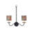 Marble Multi-Color Paper Drum Chandelier Shade