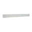 Dosseret en quartz blanc 49 po