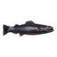 Fish 3" Center to Center Novelty Pull