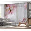 Murale florale pelez et collez - Fleurs de pommier sur bois rétro-1640303568