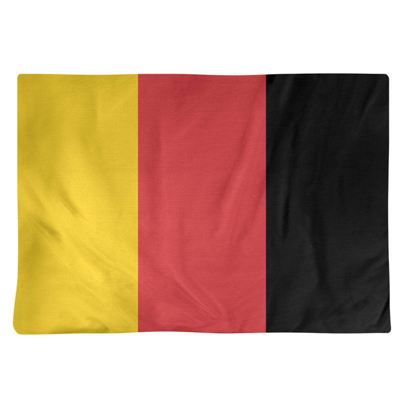 Récapitulatif de 18 po Maryland, Jaune / Rouge / Noir, Polyester sergé