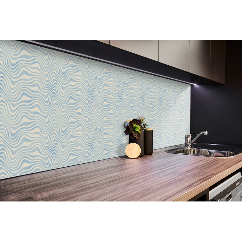Self Adhesive Vinyl Splashback Wall Tiles Sticker Wall Stickers Tile Peel and Stick 39,37x19,68 Inch
