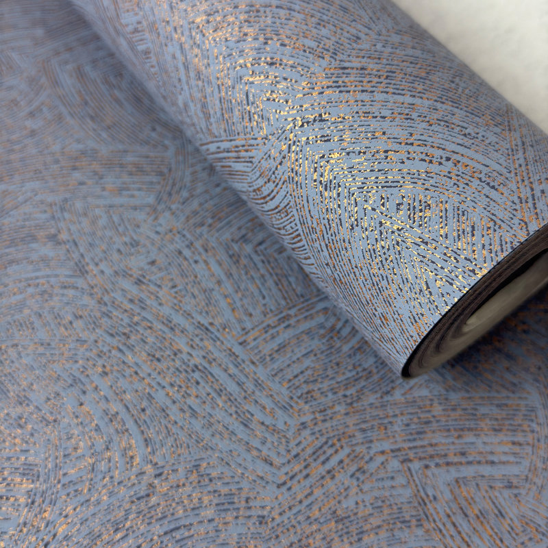 Paint Brush Textured  Roll, Dark Blue