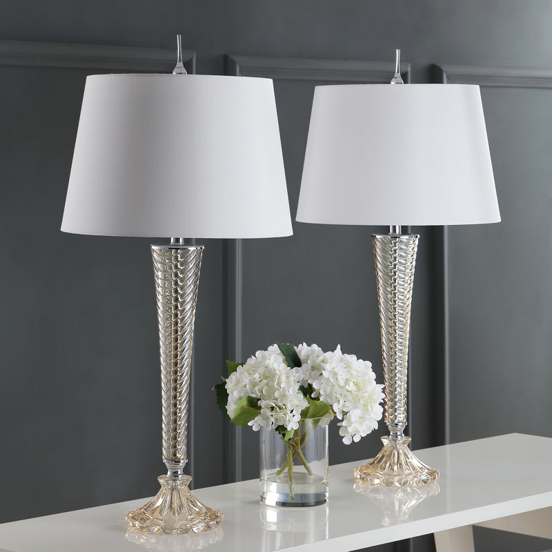 Gonsales 32" Glass LED Table Lamp