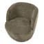 Telitha Upholstered Chenille Swivel Armless