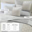 Ensemble de courtepointe 100% coton 100% coton DDUOXIN - 1 courtepointe avec 2 taies décoratives-117613577-117613581