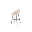Seda Upholstered Velvet Bar Stool with Steel Frame