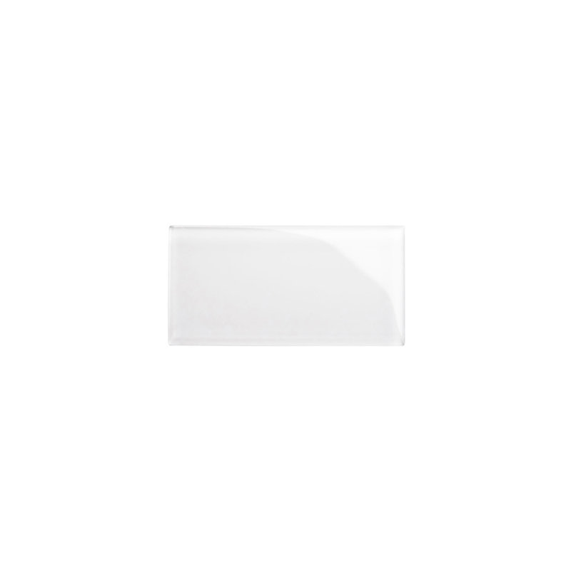 Subway Glass Tile 3" x 6", Alabaster