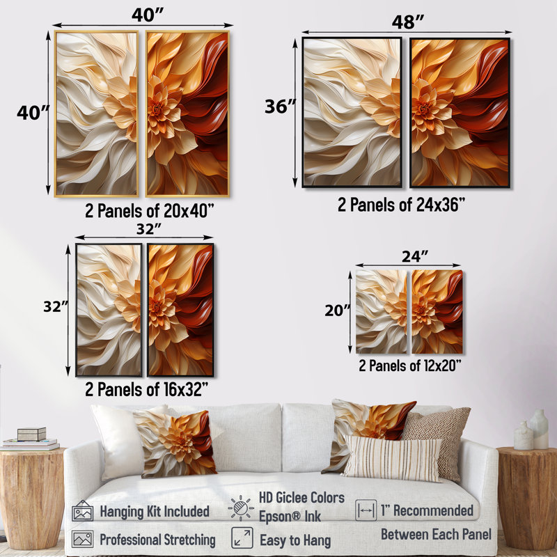 Sunlit Spiral - Abstract Spirals, art mural sur toile, H 40 po x l 40 po, Noir, Impression encadrée flottante