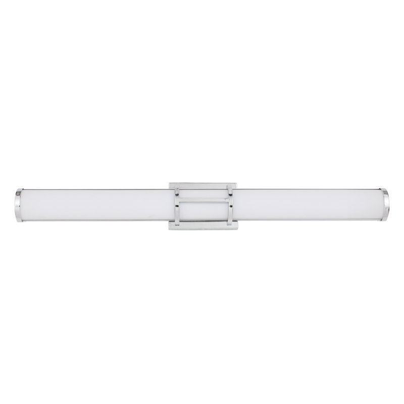 Caolin Dimmable LED Bath Sconce, Chrome, 39W LED