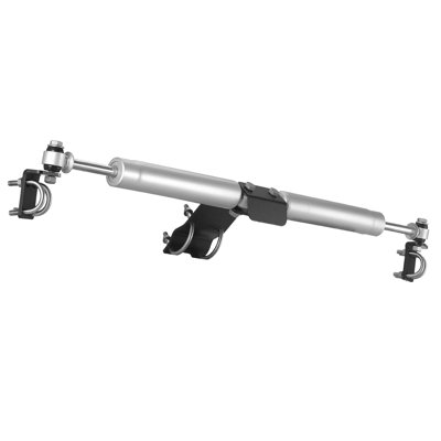 Dual Steering Stabilizer, for 2007-2018 Jeep Wrangler JK, Dual Steering Stabilizer Kit Fits with 2 Inches of Suspension Lift or Higher, Enhanced Control and Reduced Vibration, Easy Installation