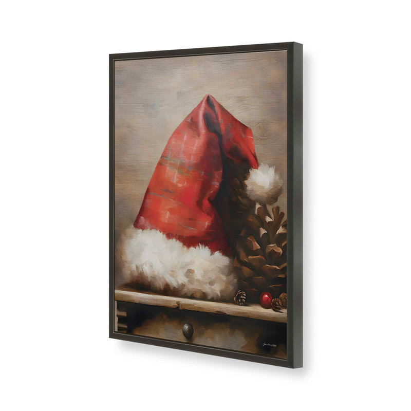 «Spare Hat» par Jo Moulton, reproduction d'art sur toile, H 17,5 po x l 13,5 po, Papier avec cadre ouvert sans passe-partout