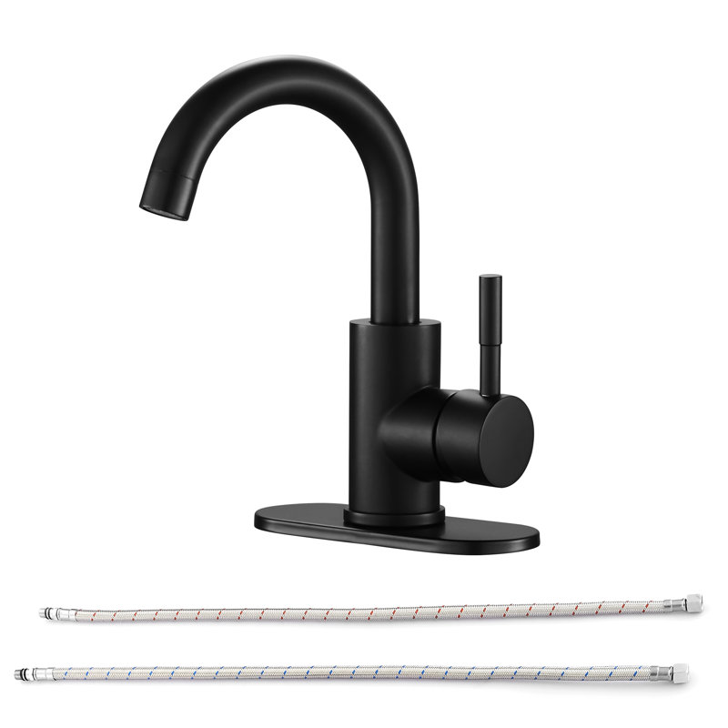 Vessel Sink Faucet Single-handle Bathroom Faucet, Black