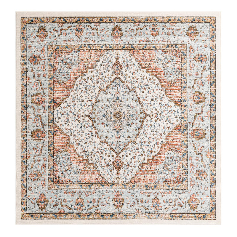 Traci Abstract Rug, Square 7'1"