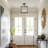 3-Light Industrial Cage Dimmable Semi Flush Mount Ceiling Light