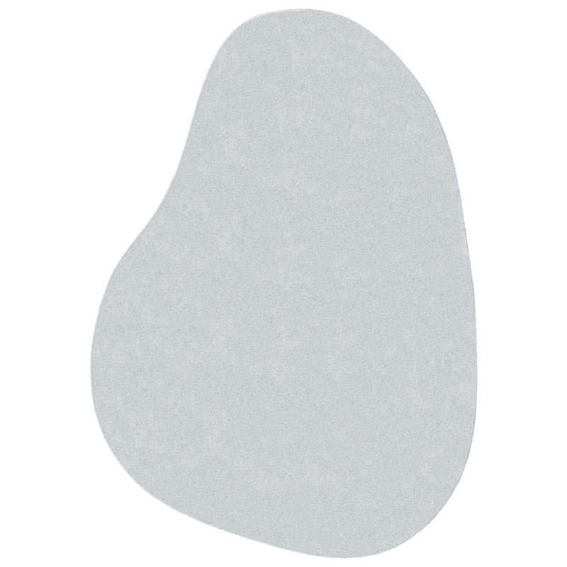 Rugs Grey Non-Slip Area Rug Waveform, Polyester, Novelty 140 x 200 cm