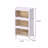 3 Tier Stackable Storage Bins Containers With Wheels For Home Living Room Office Closet