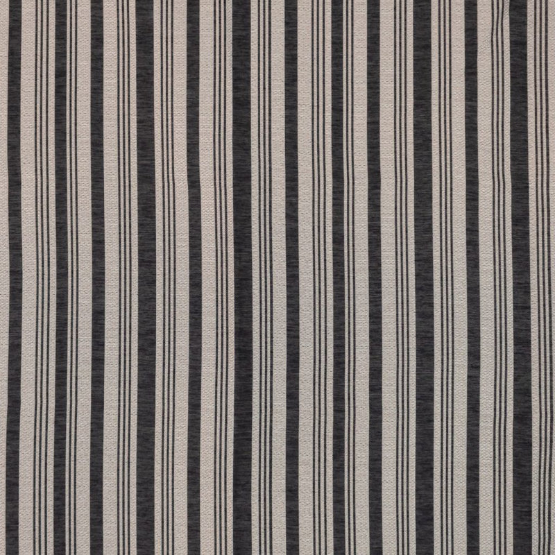 Tissu à rayures Cosgrove, Graphite
