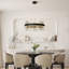 Hildegarde Dimmable Wagon Wheel LED Chandelier