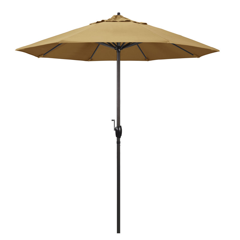 Parasol de marché 7 pi 6 po Nunn, Toile toile Sunbrella® blé