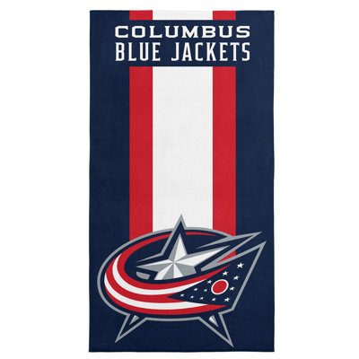 Serviette de plage NHL Zone Read, serviette de hockey légère et absorbante, 30 po x 60 po