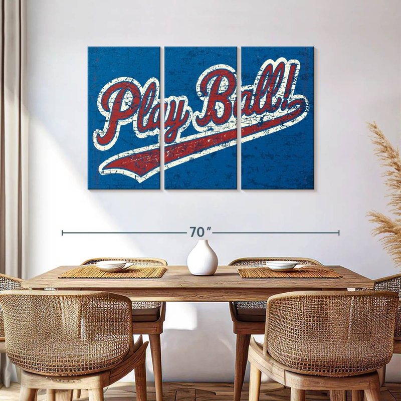 Plaque murale Kema Play Ball, H 36 po x l 57 po