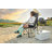 Oversized Portable Folding Chair Camping Chair With Side Table