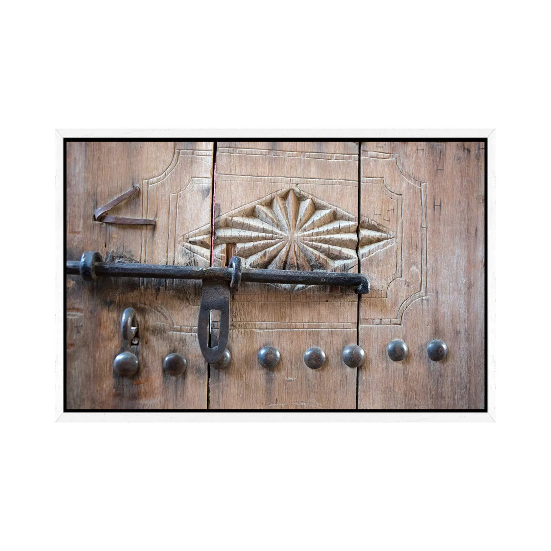 Door. Nizwa, Oman. by Tom Norring - Gallery-Wrapped Canvas Giclée on Canvas