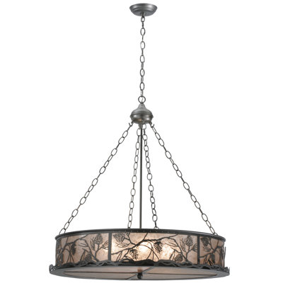 Rustic Lodge 4 - Light Chandelier