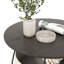 Table basse ronde avec panier en tissu Barret-1213944476