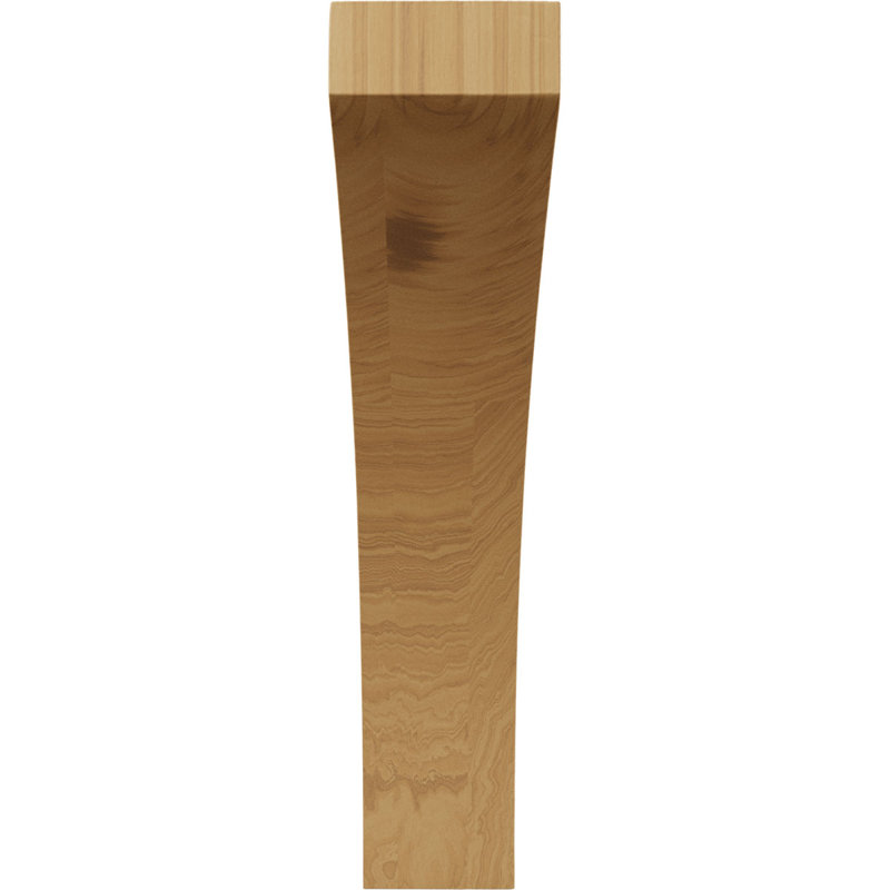 3"W x 6 1/2"D x 10"H Large Lawson Wood Corbel, Cherry, 10" H x 3" W x 6.5" D, Cherry