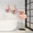 6-Piece Towel Set With 2 Bath 2 Hand 2 Washcloths,Soft & Absorbent 380GSM Cotton-1053602457