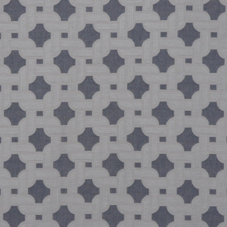 Tissu quadrilobe Allure, Denim