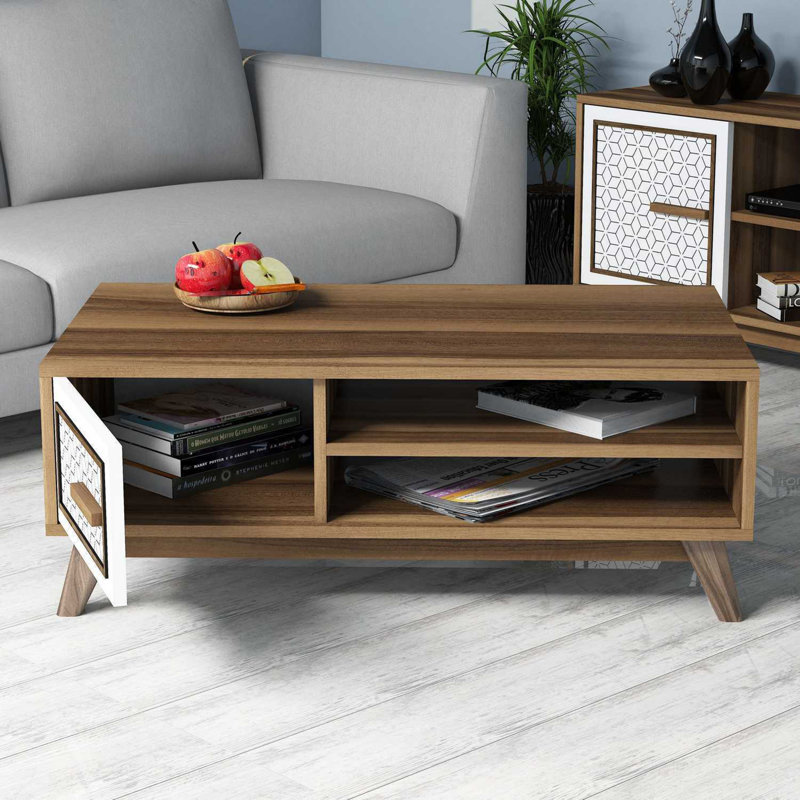 Table basse avec rangement Cronin