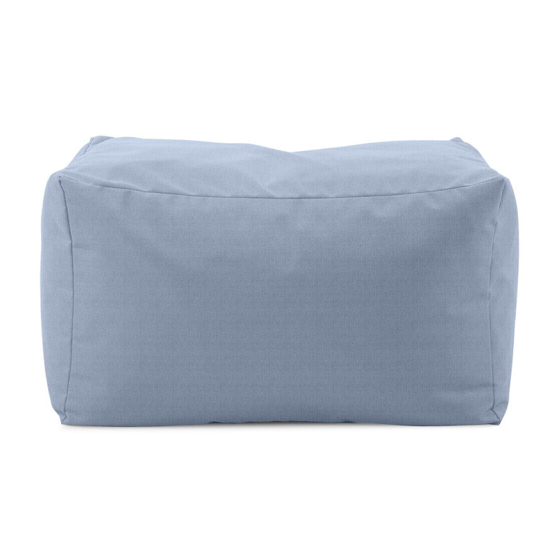 Sandell Outdoor Ottoman, Blue