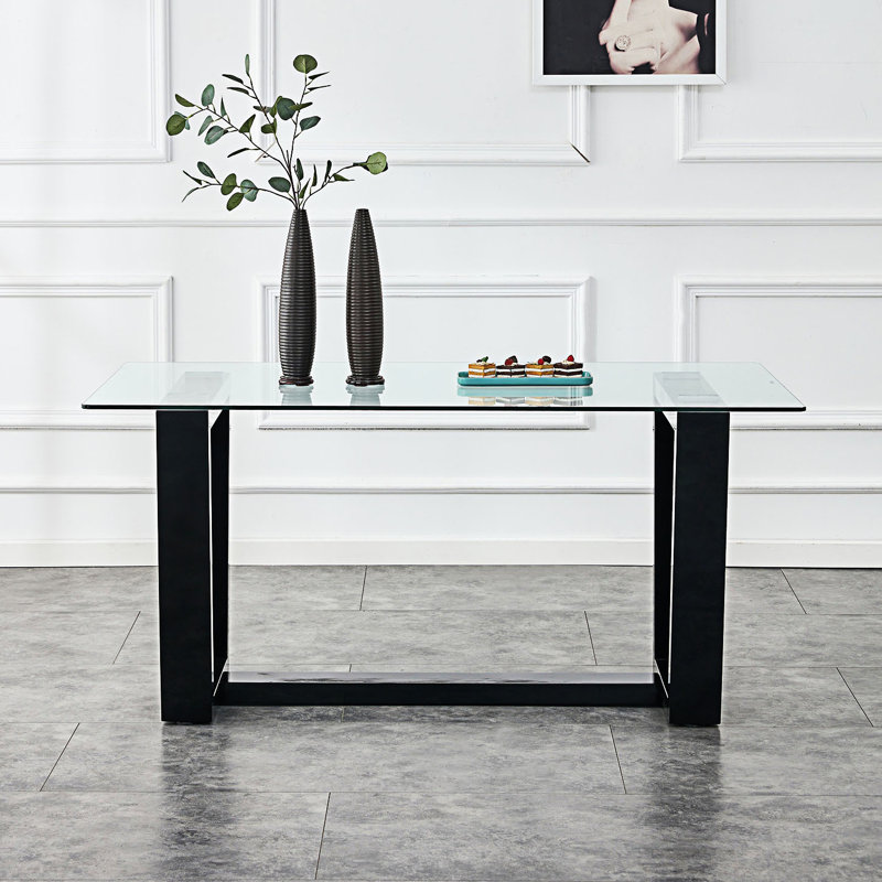 Modern Minimalist Rectangular Dining Table