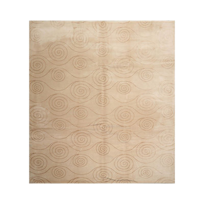 One-of-a-Kind 8'6" X 9'6" Area Rug Beige