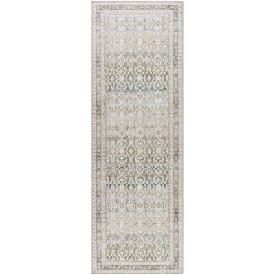 Tapis traditionnel olive Our PNW Home x Surya Rainier