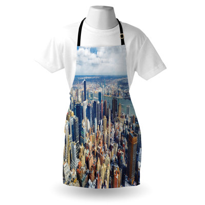 No Pattern Bib Apron