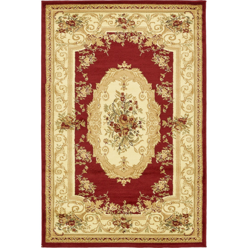 Oriental Area Rug, Rectangle 66 x 91cm