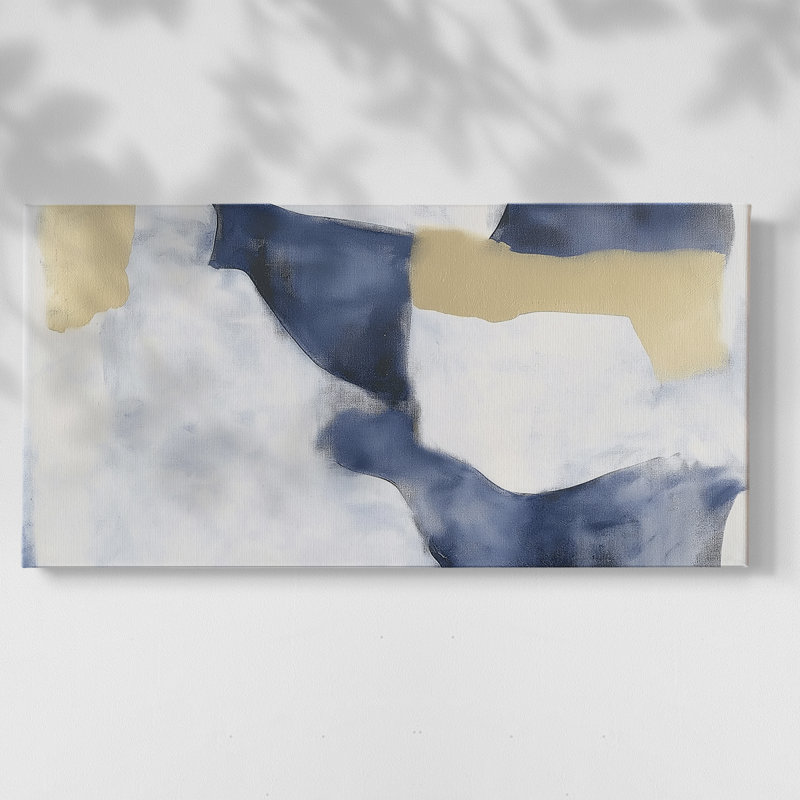 Abstrait Seris 6 # LXVI-Gallery, toile tendue, H 24 po x l 48 po