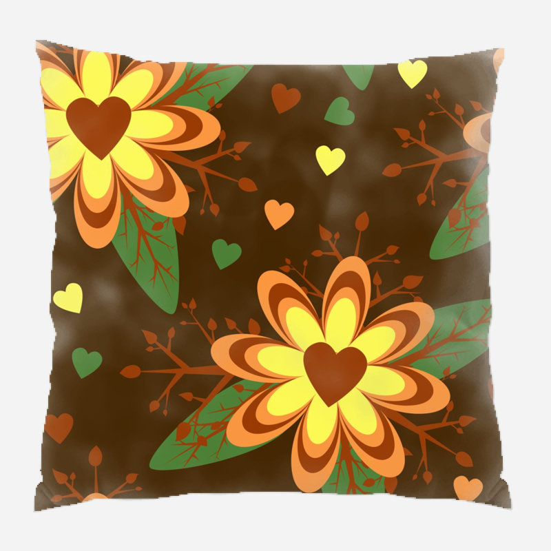 Housse et insert de coussin carré Dockery, Intérieur