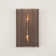 Downtown Mesh 2 - Light Flush Mounted Sconce