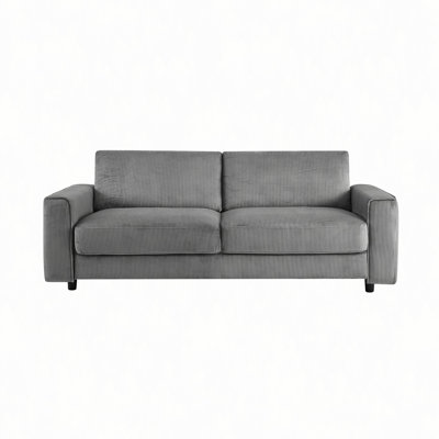 Modern Minimalist 3-Seater Corduroy Sofa, Suitable For Daily Home Use