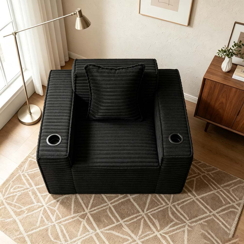 Fauteuil 1Spress, Noir